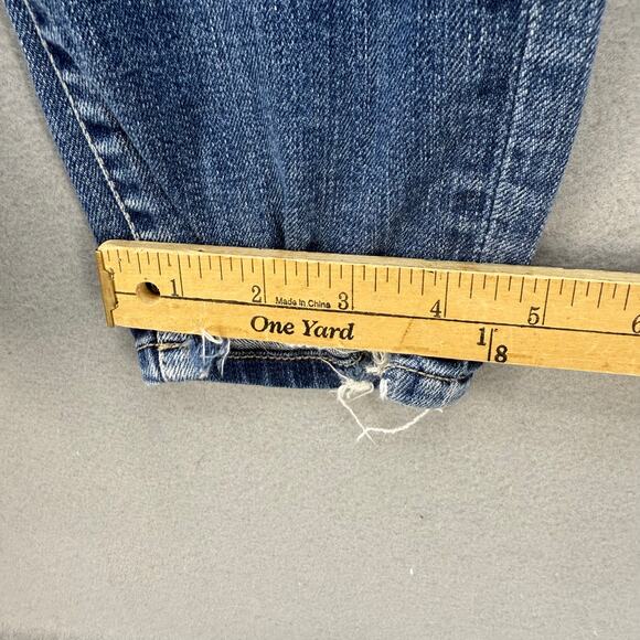 BKE Jeans Women's 25 (2) Blue Stella Mid-Rise Slim Fit Ankle Skinny Preppy - Picture 13 of 13